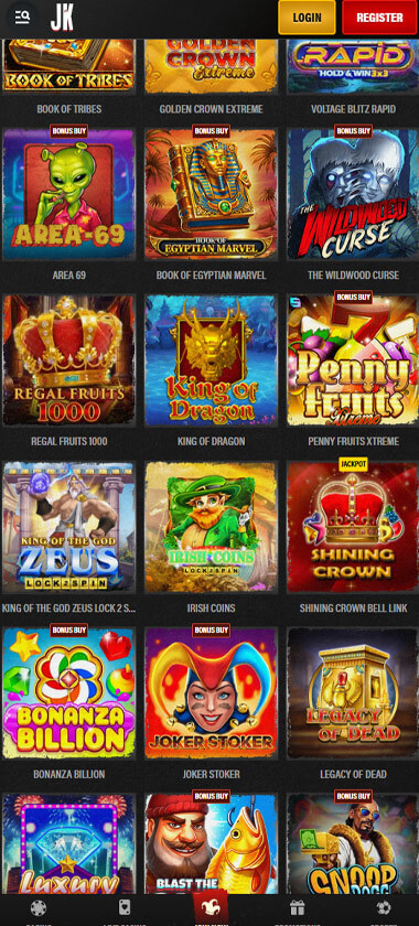 Jokery Casino Mobile Preview 1