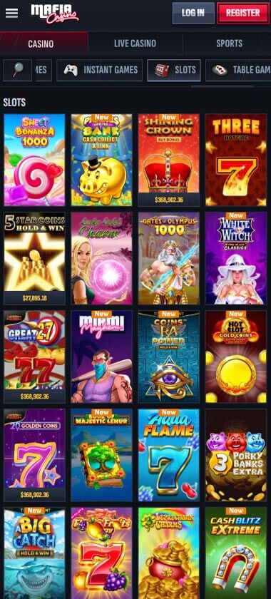 Mafia Casino Mobile Preview 2