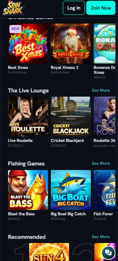 Spin Shark Mobile Preview 1