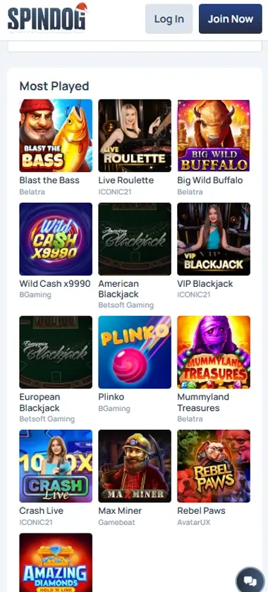 SpinDog Mobile Preview 1