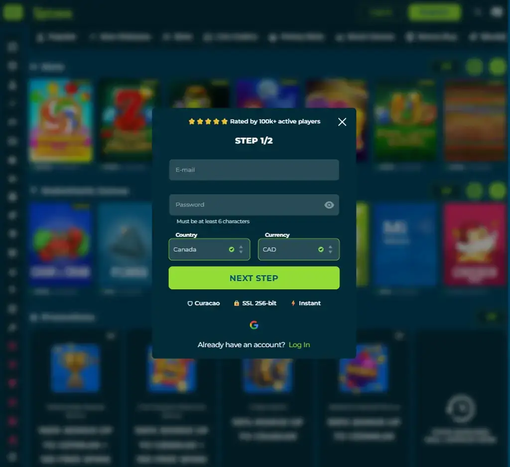 StakeMania Casino signup bonus page displaying new player welcome bonus offer and promotional terms - Tested StakeMania Casino signup bonus page displaying new player welcome bonus offer and promotional terms - Tested