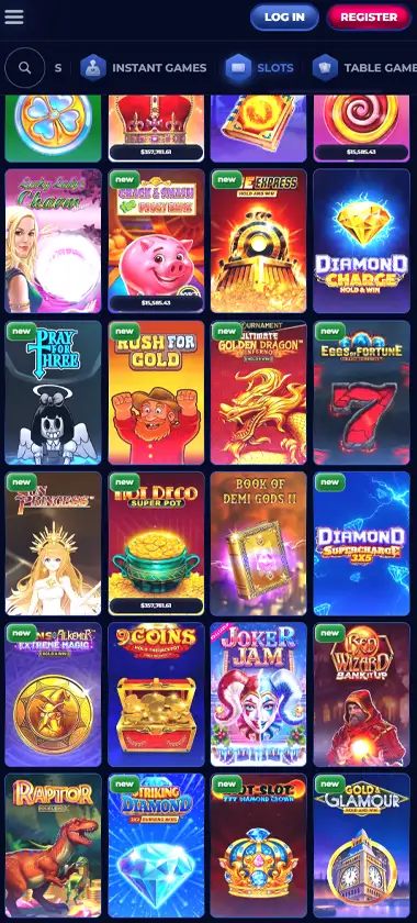 Viperwin Casino Mobile Preview 1