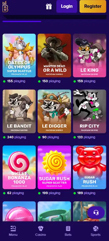 Biggerz Casino mobile slots interface showing slot game selection with popular titles and filtering options - captured during platform testing Biggerz Casino mobile slots interface showing slot game selection with popular titles and filtering options - captured during platform testing