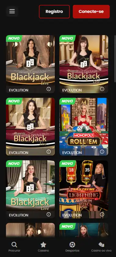 Chipstars Casino Mobile Preview 2
