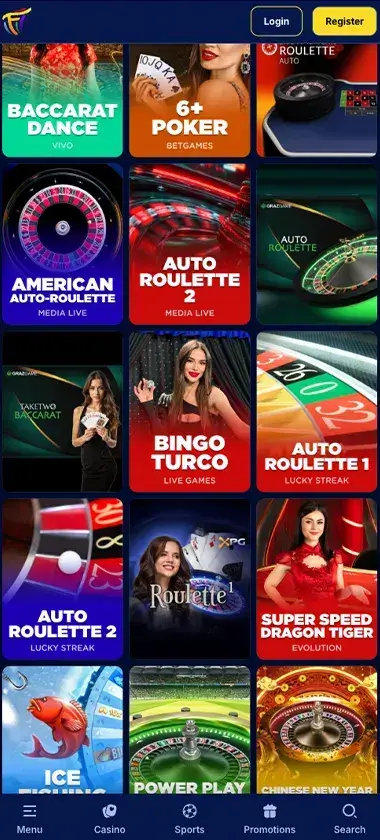 FiestaSlots Casino Mobile Preview 2